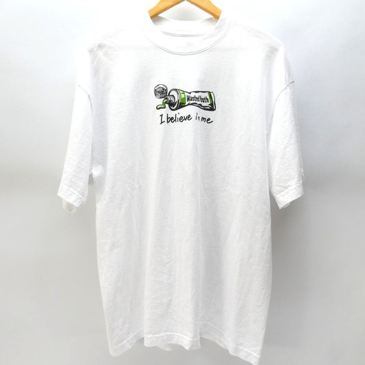 Wasted Youth Believe DSML T-Shirt White Size L