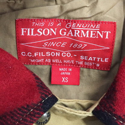 FILSON Balmacaan Coat FRJ1250 Multi Size XS