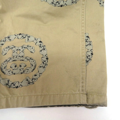 DENIM TEARS x STUSSY Wreath Chino Pants Beige Size 34