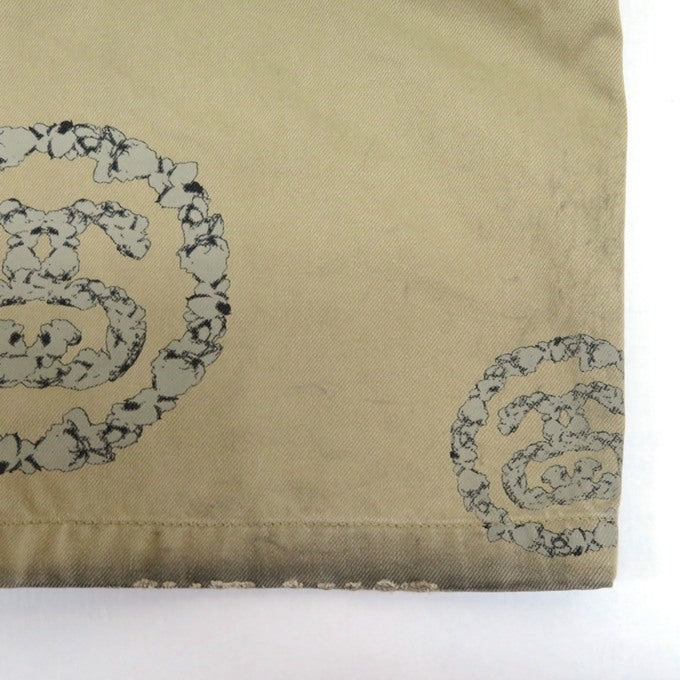 DENIM TEARS x STUSSY Wreath Chino Pants Beige Size 34