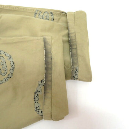 DENIM TEARS x STUSSY Wreath Chino Pants Beige Size 34