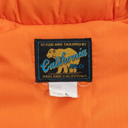 Rainbow Country Leather Down Jacket Size L