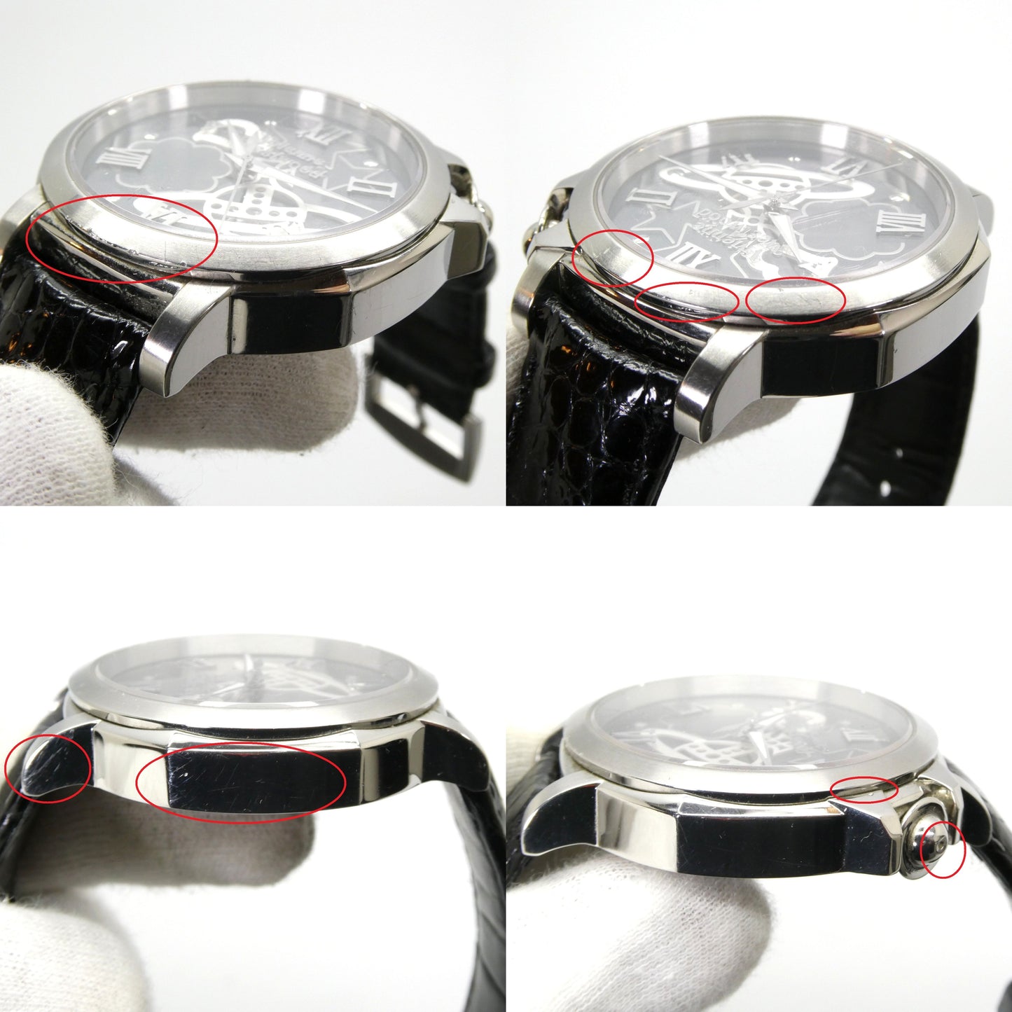 VivienneWestwood PORTE-BONHOUR Silver SS Watch Size ONE SIZE