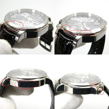 VivienneWestwood PORTE-BONHOUR Silver SS Watch Size ONE SIZE