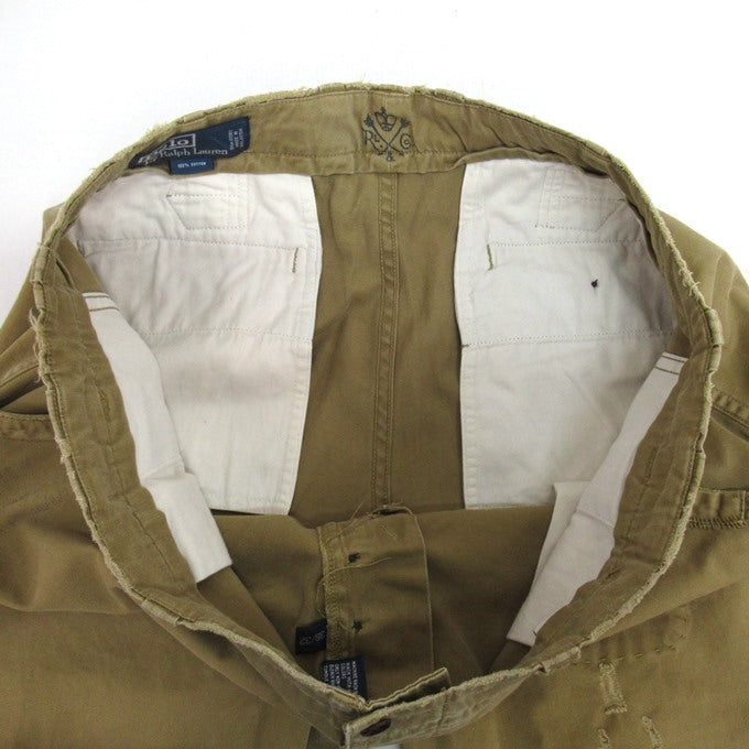 POLO RALPH LAUREN 90s Repaired Polo Beige Size S