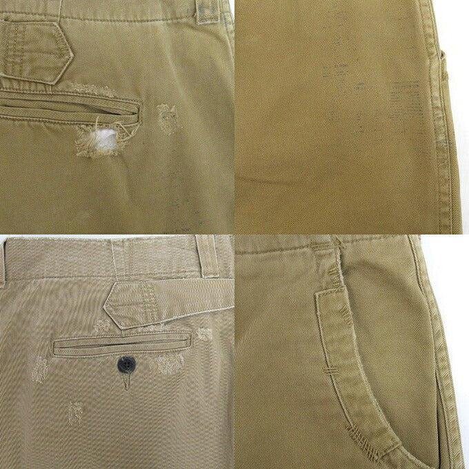 POLO RALPH LAUREN 90s Repaired Polo Beige Size S