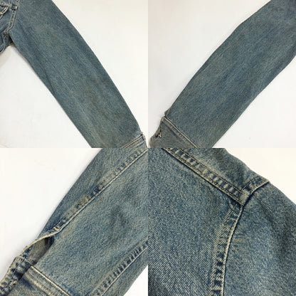 RRL 90s Cropped 3-Star Tag Denim Jacket Blue Size M