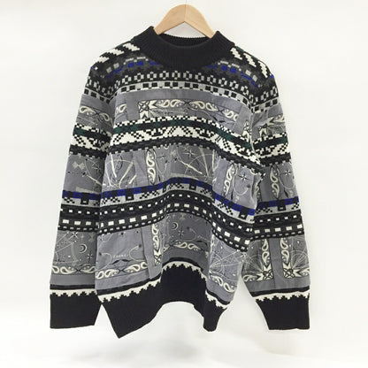 sacai x Dr.Woo Bandana Pullover Knit Sweater Multi Size 2