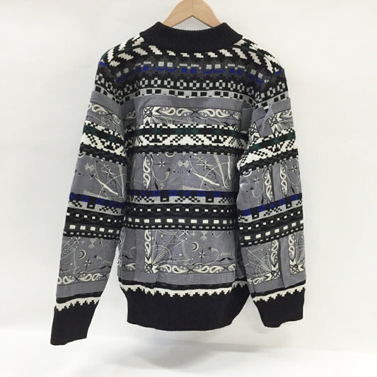 sacai x Dr.Woo Bandana Pullover Knit Sweater Multi Size 2