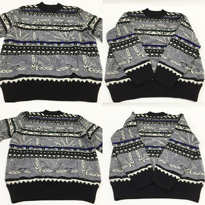 sacai x Dr.Woo Bandana Pullover Knit Sweater Multi Size 2
