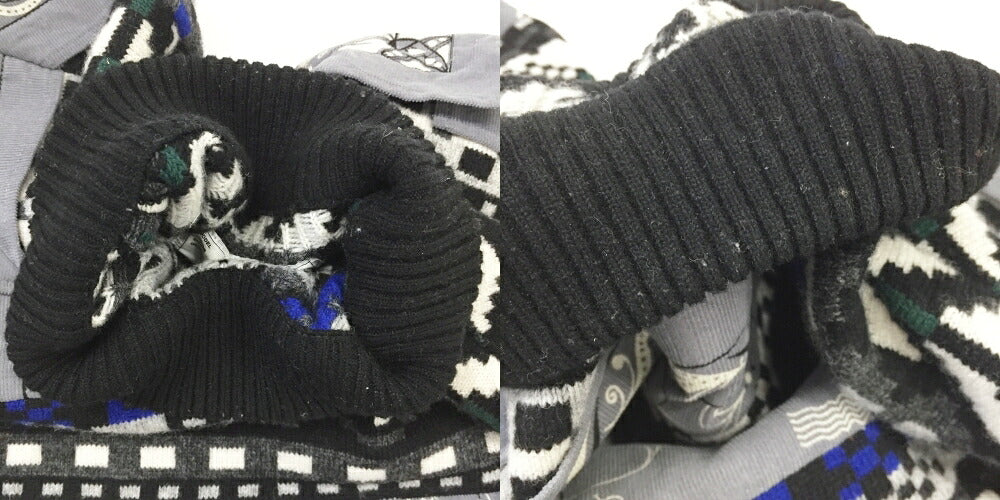 sacai x Dr.Woo Bandana Pullover Knit Sweater Multi Size 2