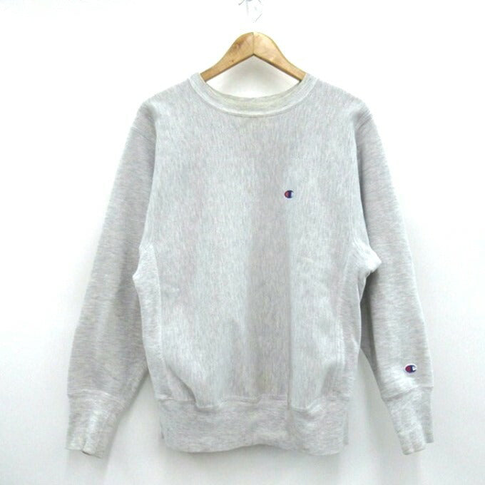 Chanpion 90s Reverse Weave Sweatshirt Gray Size M