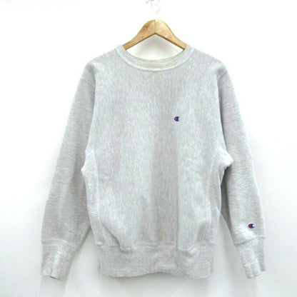 Chanpion 90s Reverse Weave Sweatshirt Gray Size M