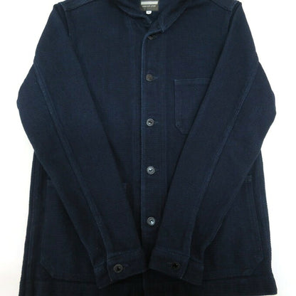 MOMOTARO JEANS Dobby US Navy Coverall Denim Indigo Size 36