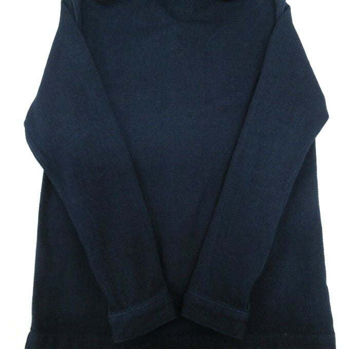 MOMOTARO JEANS Dobby US Navy Coverall Denim Indigo Size 36