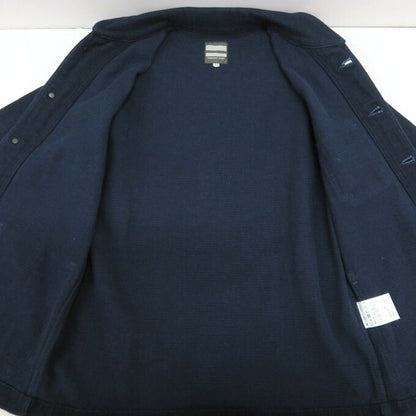 MOMOTARO JEANS Dobby US Navy Coverall Denim Indigo Size 36