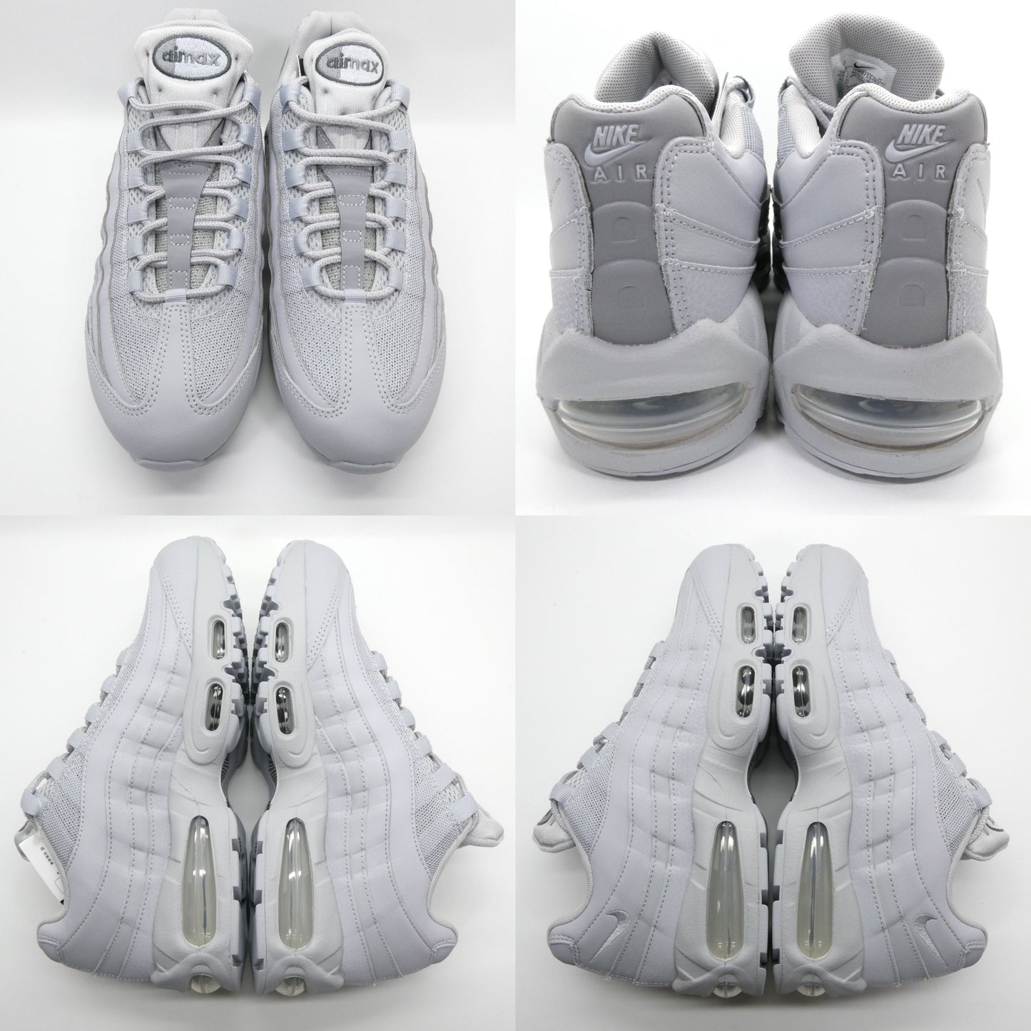 NIKE Air Max 95 Big Bubble Wolf Grey Sneakers
