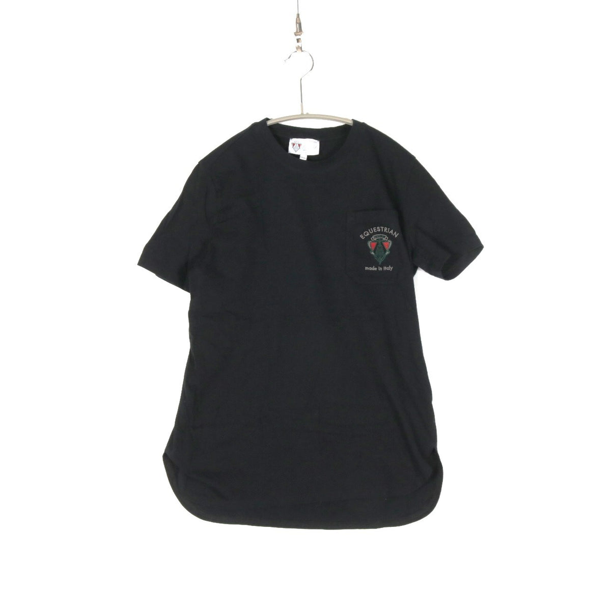 GUCCI Pocket Cotton T-Shirt Black SS Size XS