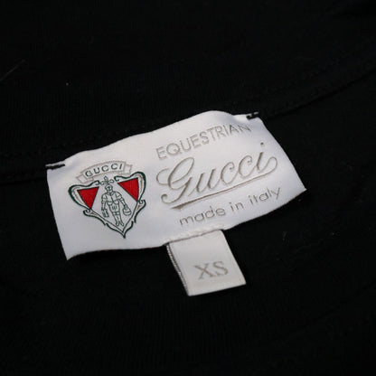 GUCCI Pocket Cotton T-Shirt Black SS Size XS