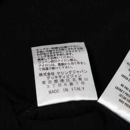 GUCCI Pocket Cotton T-Shirt Black SS Size XS