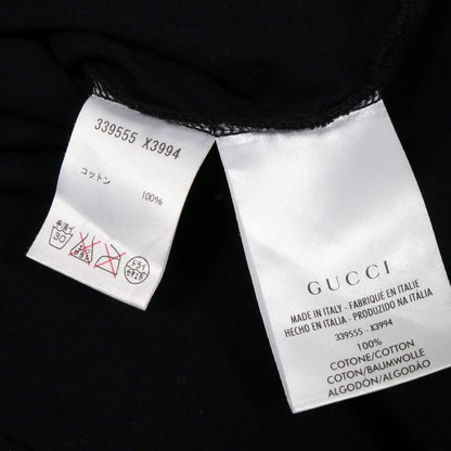 GUCCI Pocket Cotton T-Shirt Black SS Size XS