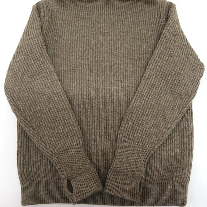 ANDERSEN-ANDERSEN Crewneck Knit Sweater Brown Size M