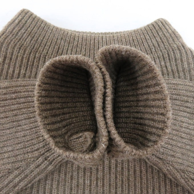 ANDERSEN-ANDERSEN Crewneck Knit Sweater Brown Size M