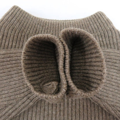 ANDERSEN-ANDERSEN Crewneck Knit Sweater Brown Size M