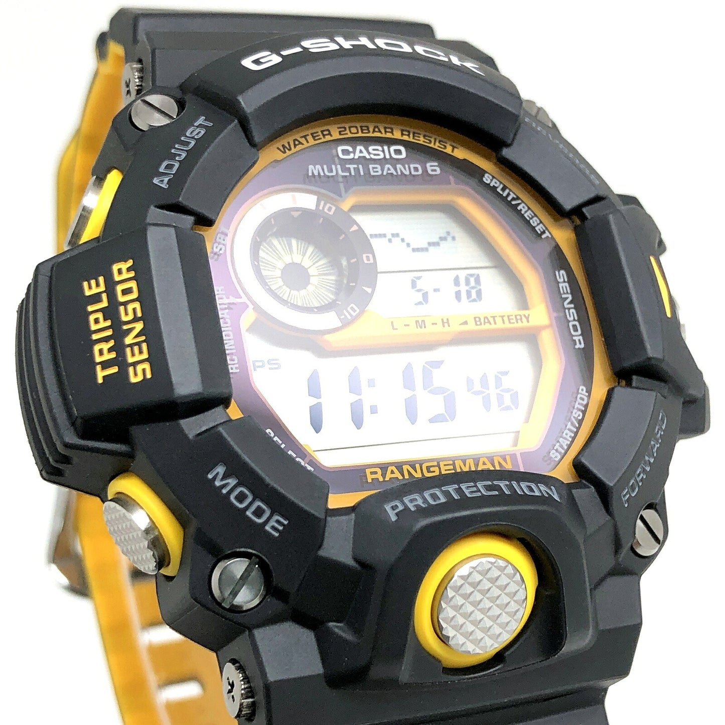 G-SHOCK Rangeman Tough Solar Sensor Watch Size ONE SIZE