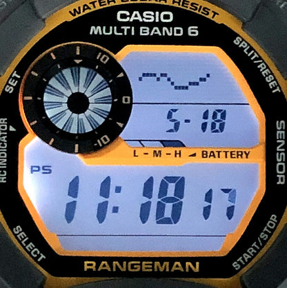G-SHOCK Rangeman Tough Solar Sensor Watch Size ONE SIZE