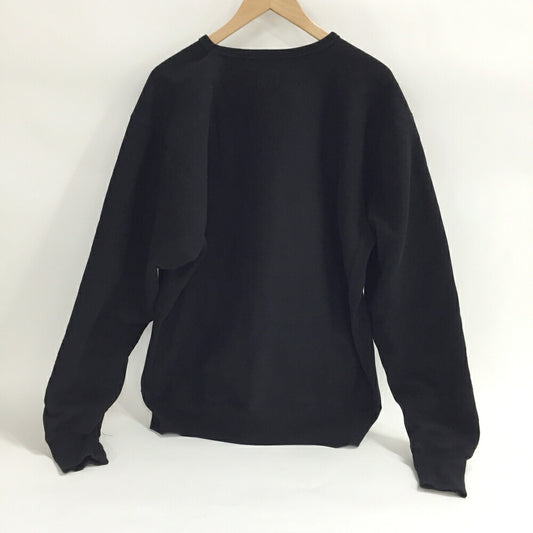 WEST RIDE RW Crewneck Sweatshirt Black Size XL