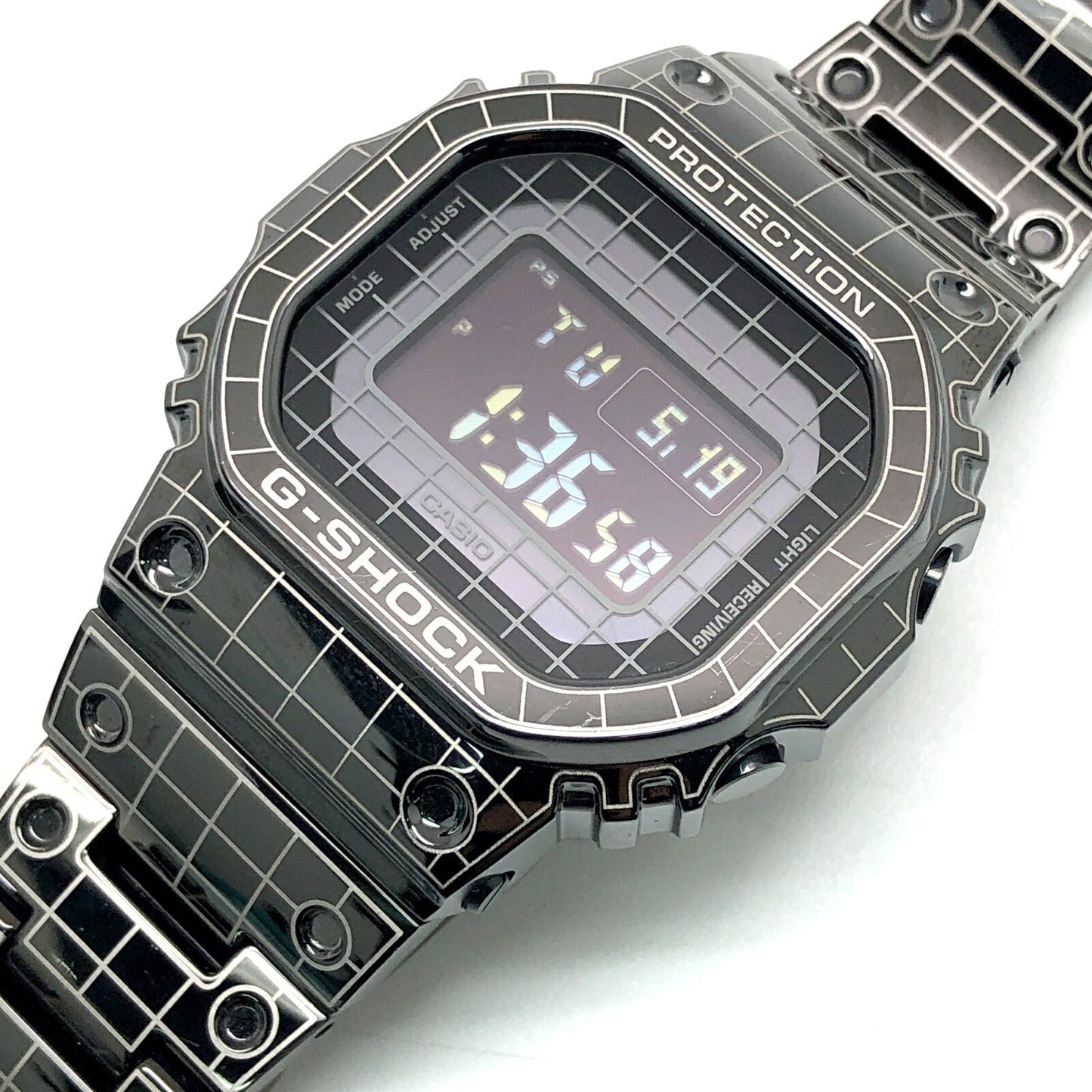 G-SHOCK GMW-B5000CS-1 Grid Tunnel Solar Watch Size ONE SIZE