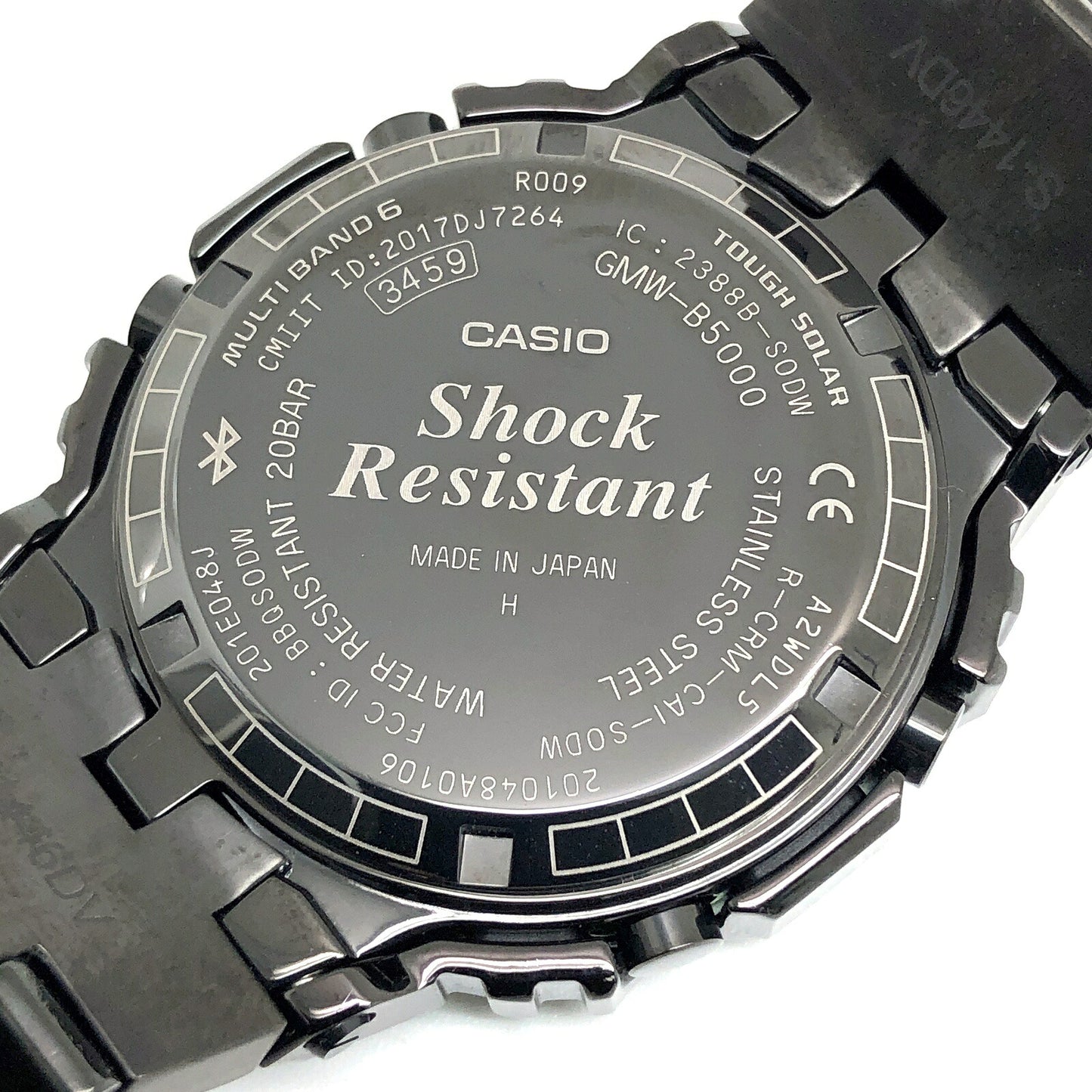 G-SHOCK GMW-B5000CS-1 Grid Tunnel Solar Watch Size ONE SIZE
