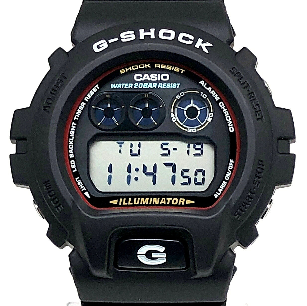 G-SHOCK DW-6900RL-1 Iconic Three-Eye Watch Size ONE SIZE