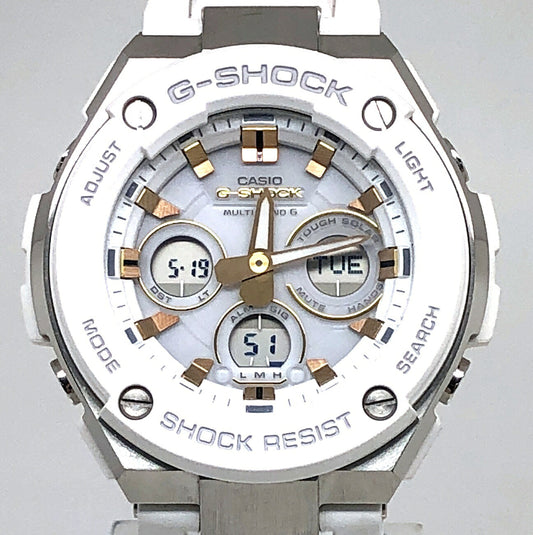 G-SHOCK G-STEEL GST-W300 Tough White Silver Watch Size ONE SIZE