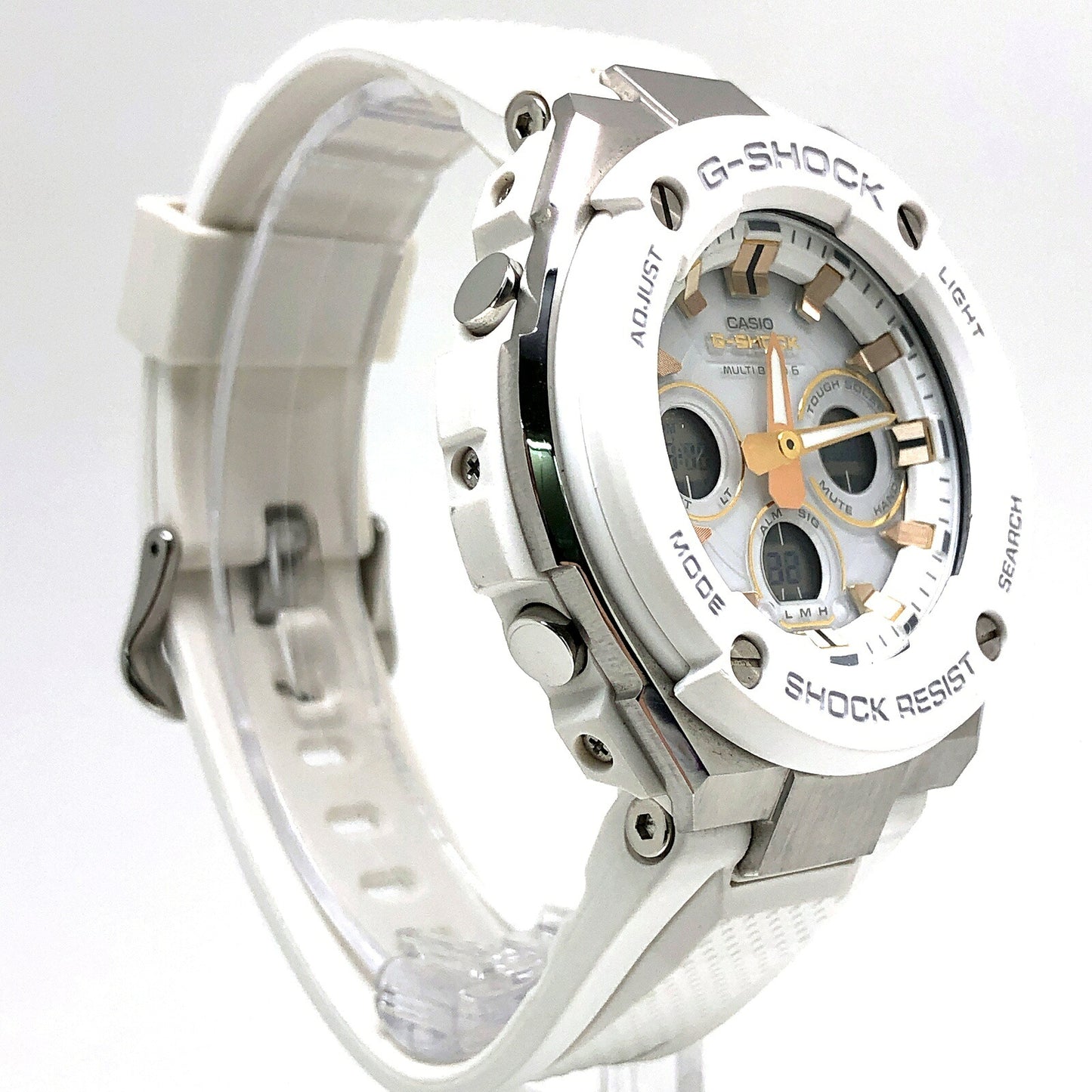 G-SHOCK G-STEEL GST-W300 Tough White Silver Watch Size ONE SIZE