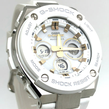 G-SHOCK G-STEEL GST-W300 Tough White Silver Watch Size ONE SIZE