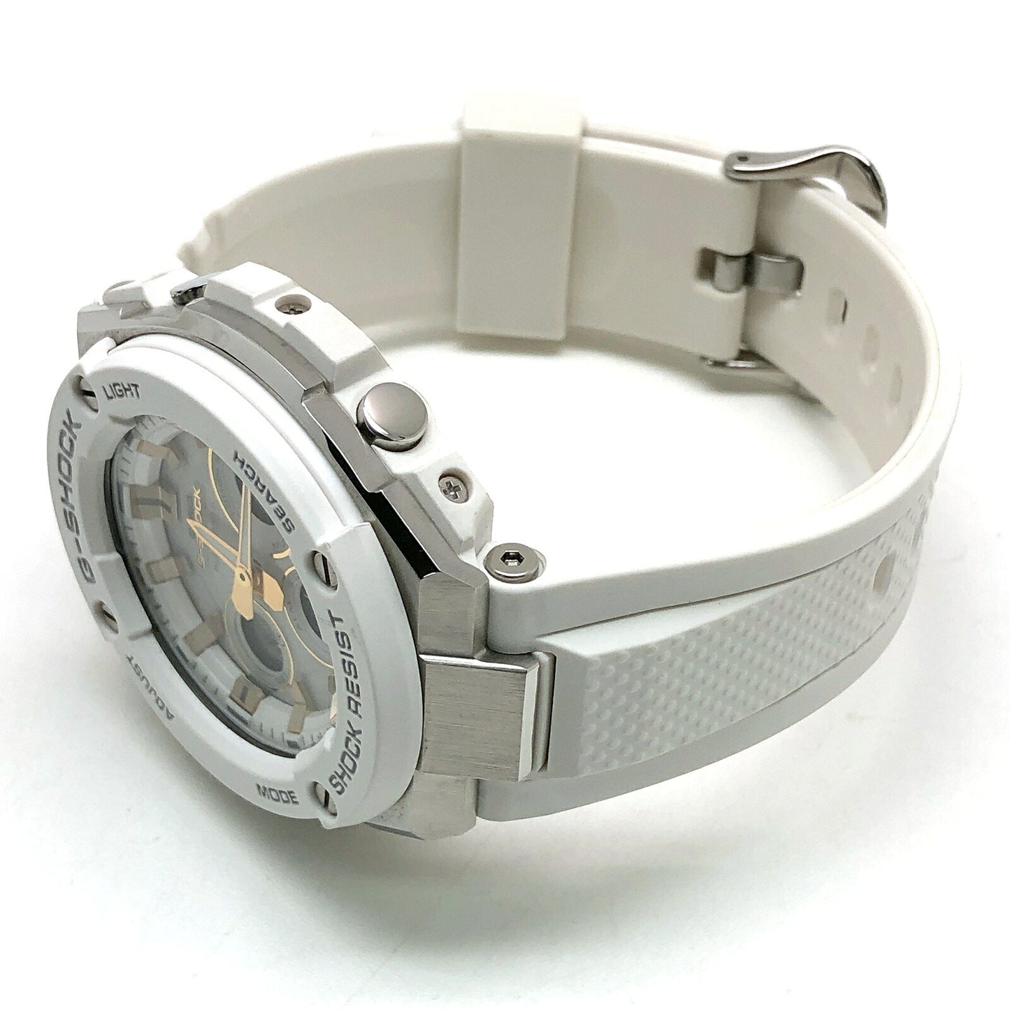 G-SHOCK G-STEEL GST-W300 Tough White Silver Watch Size ONE SIZE