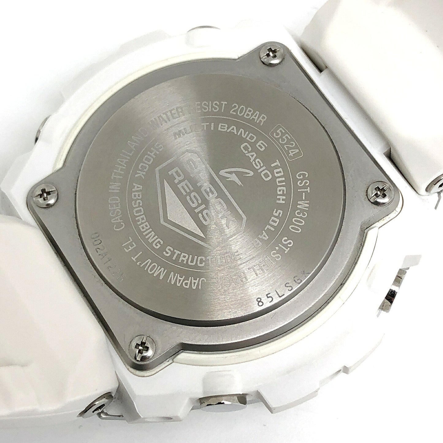G-SHOCK G-STEEL GST-W300 Tough White Silver Watch Size ONE SIZE