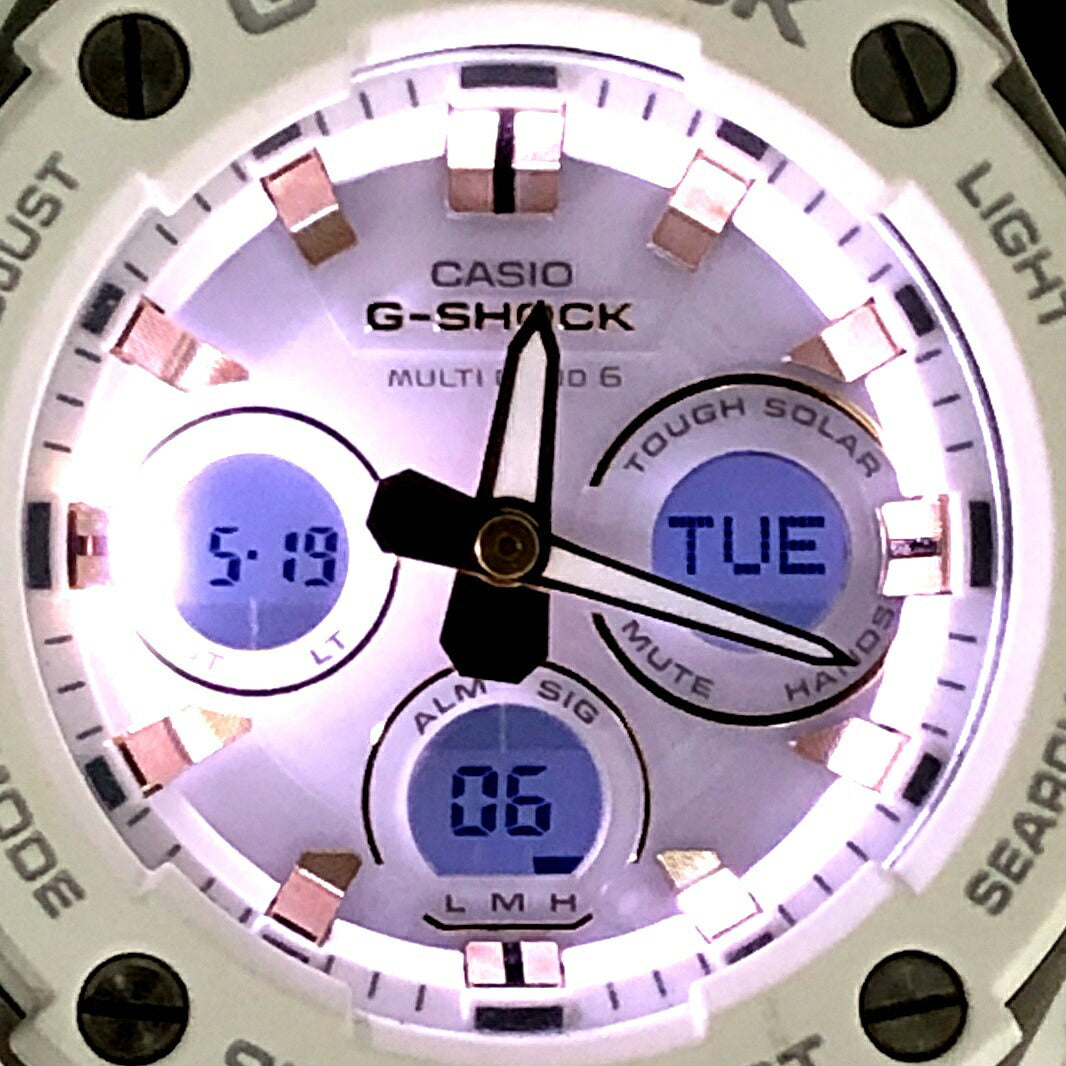 G-SHOCK G-STEEL GST-W300 Tough White Silver Watch Size ONE SIZE