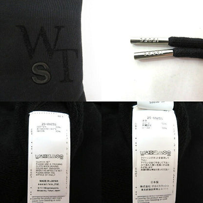 WTAPS x sacai Flock Print Hoodie Black Size 5
