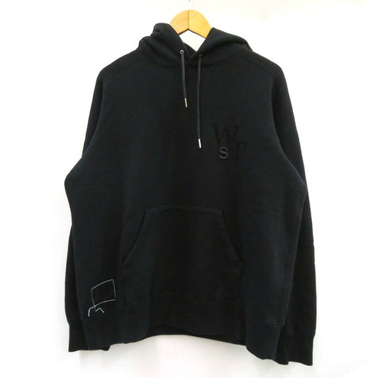WTAPS x sacai Flock Print Hoodie Black Size 5