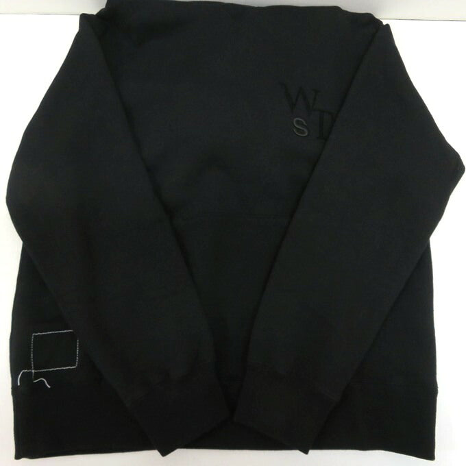 WTAPS x sacai Flock Print Hoodie Black Size 5