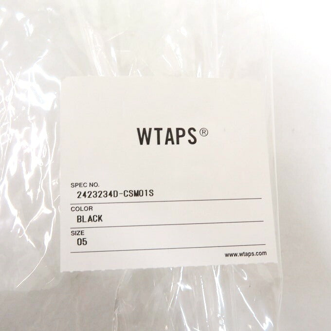 WTAPS x sacai Flock Print Hoodie Black Size 5