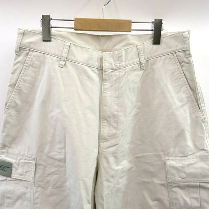NEIGHBORHOOD 24SS Wide Cargo Pants Off White Size L