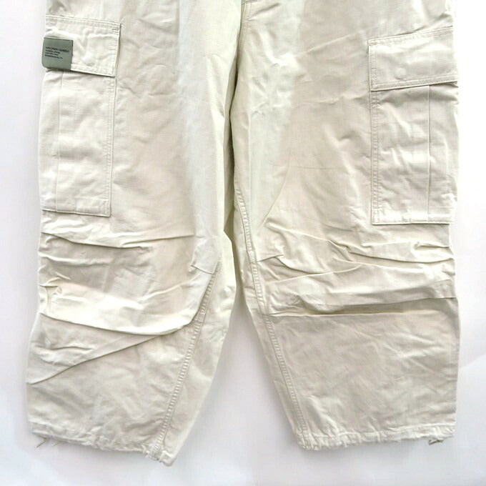 NEIGHBORHOOD 24SS Wide Cargo Pants Off White Size L