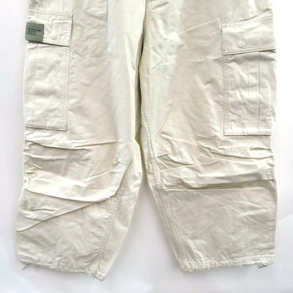 NEIGHBORHOOD 24SS Wide Cargo Pants Off White Size L