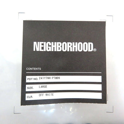 NEIGHBORHOOD 24SS Wide Cargo Pants Off White Size L