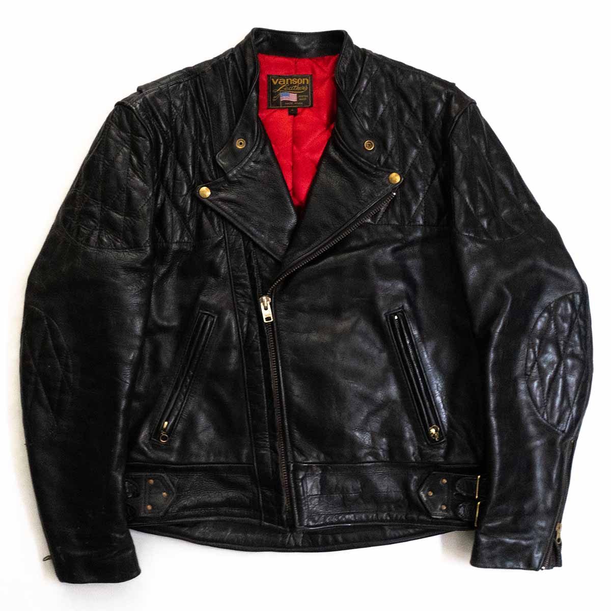 VANSON Chopper Double Rider Jacket Size L
