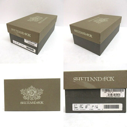 SHETLAND FOX Straight Tip Medallion Oxfords Brown Sneakers Size 6 1/2